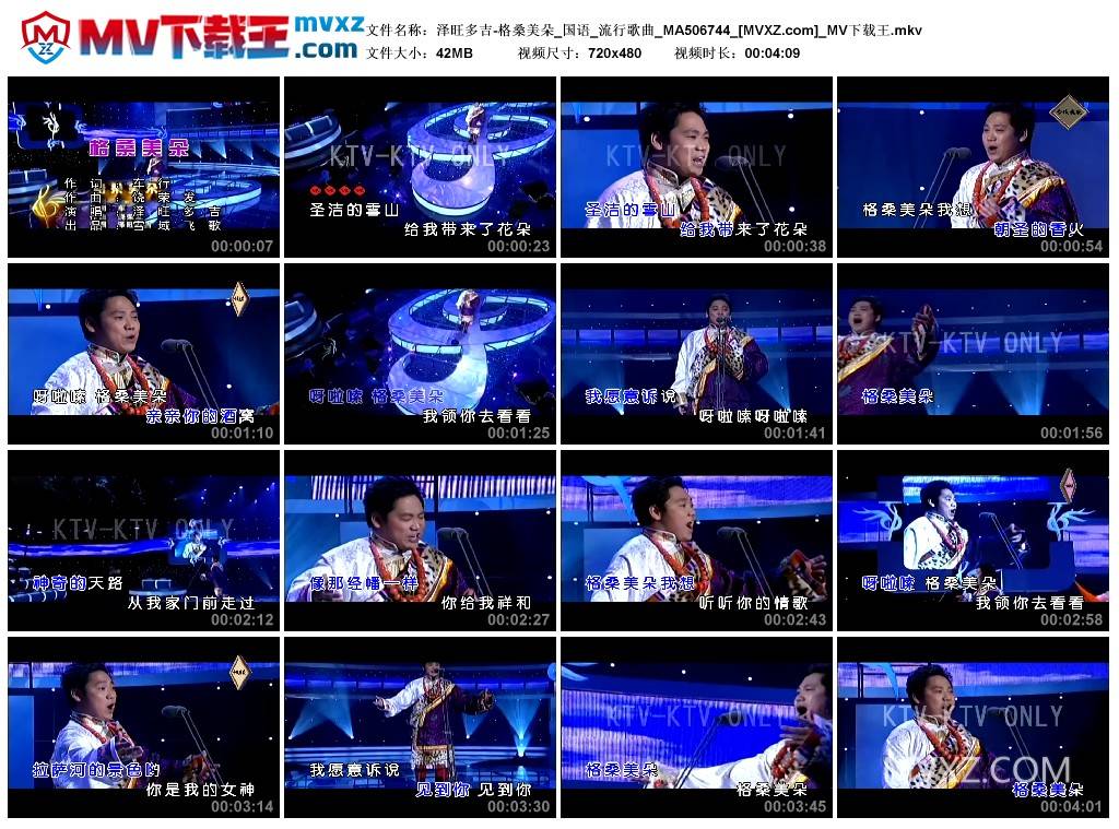 泽旺多吉-格桑美朵_国语_流行歌曲_MA506744